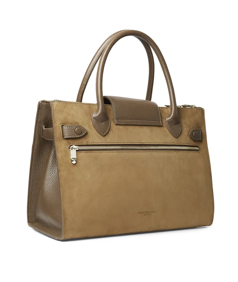 Fairfax and Favor Windsor Work Bag Tan-1